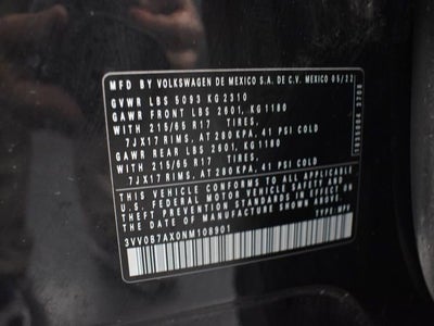 2022 Volkswagen Tiguan S